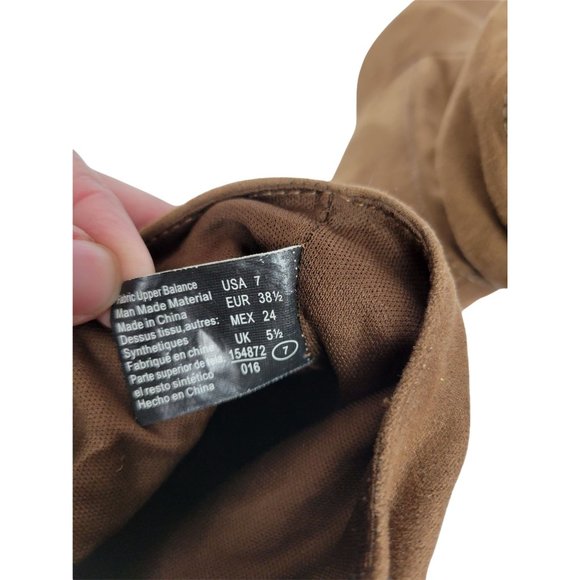 American Eagle Ankle Slouch boot  Shoe size 7 Tan brown  Solid Man made materia… - Picture 7 of 7